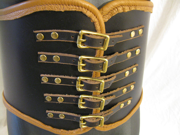 Wide Steampunk Waist Cincher